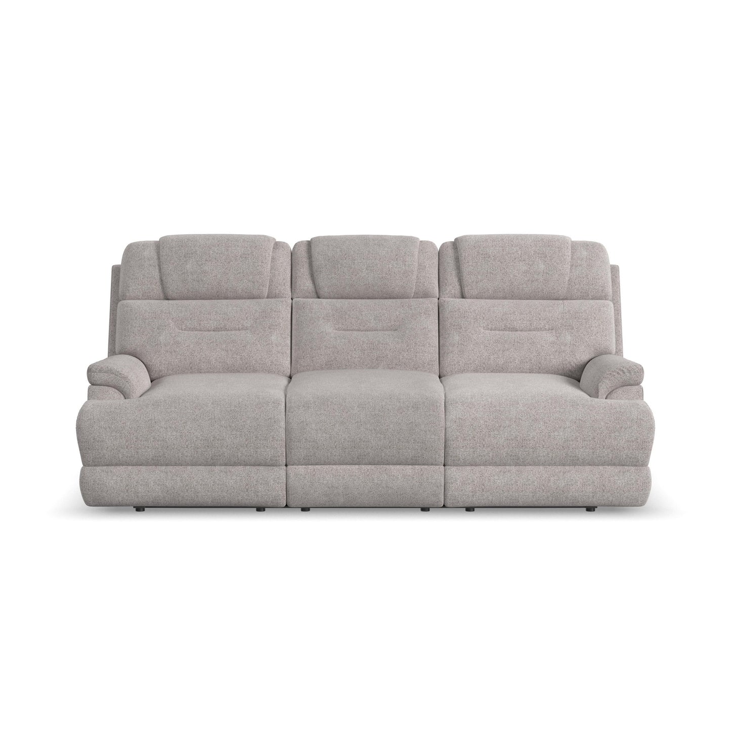 Zofa - Power Sleep Sofa With Power Headrests & Lumbar - Dove