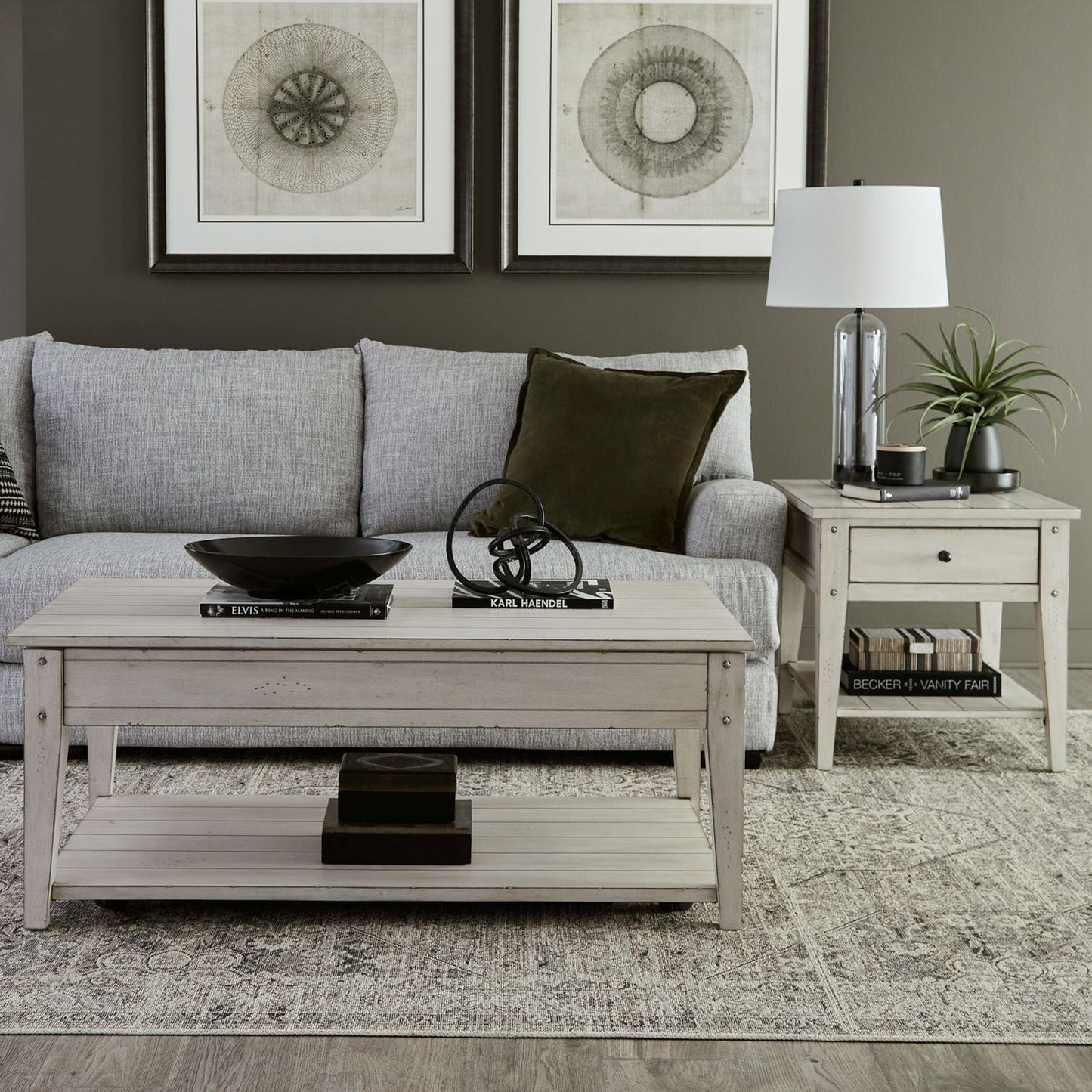 Lake House - Optional 3 Piece Set - White