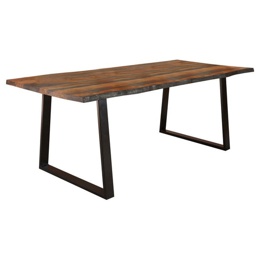 Ditman - Live Edge Dining Table - Gray Sheesham