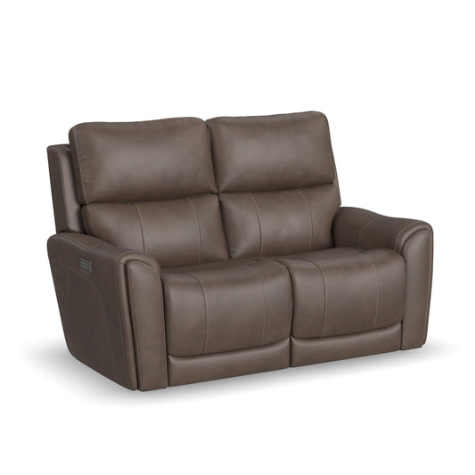 Carter - Power Reclining Loveseat With Power Headrests & Lumbar - Cappuccino