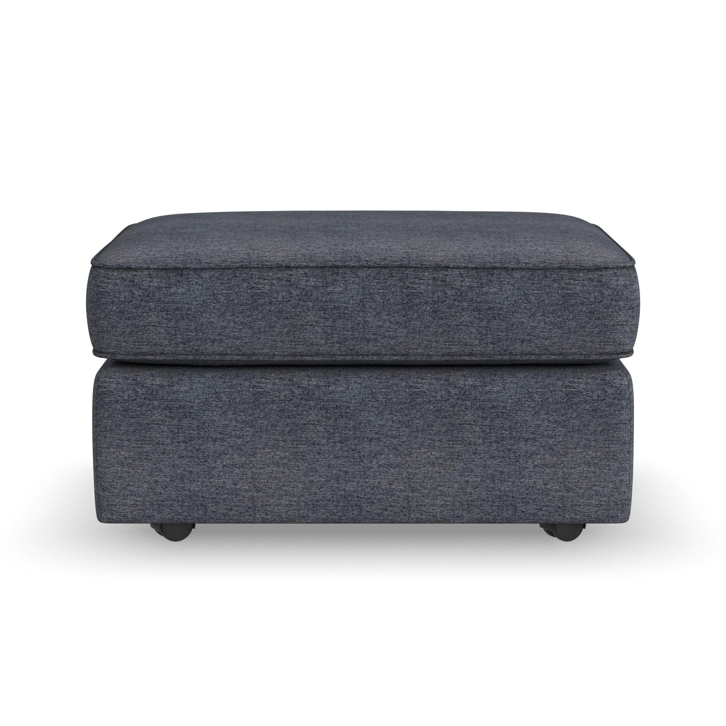 Vail - Fabric Ottoman - Blue
