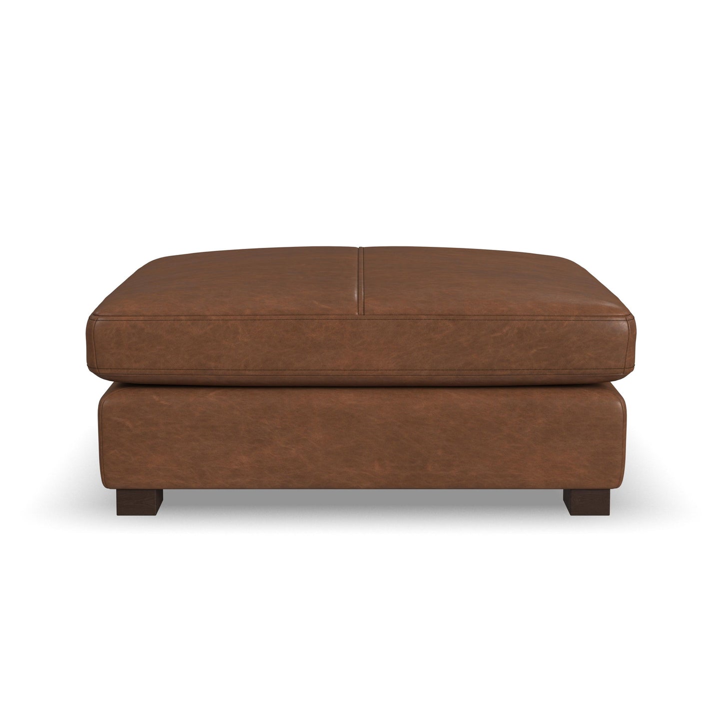 Endurance - Square Cocktail Ottoman - Chestnut
