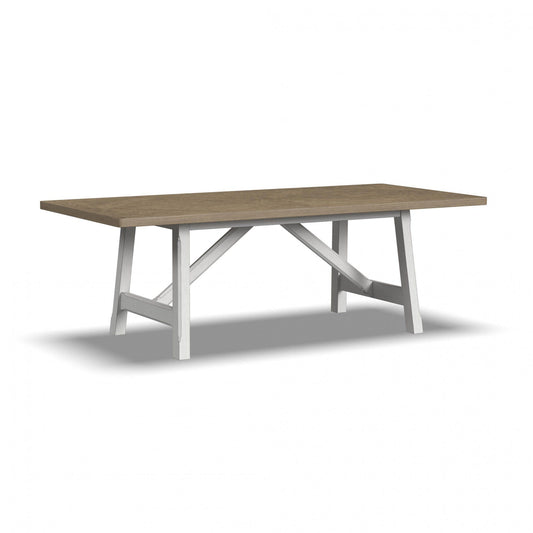 Melody - Rectangular Dining Table - White