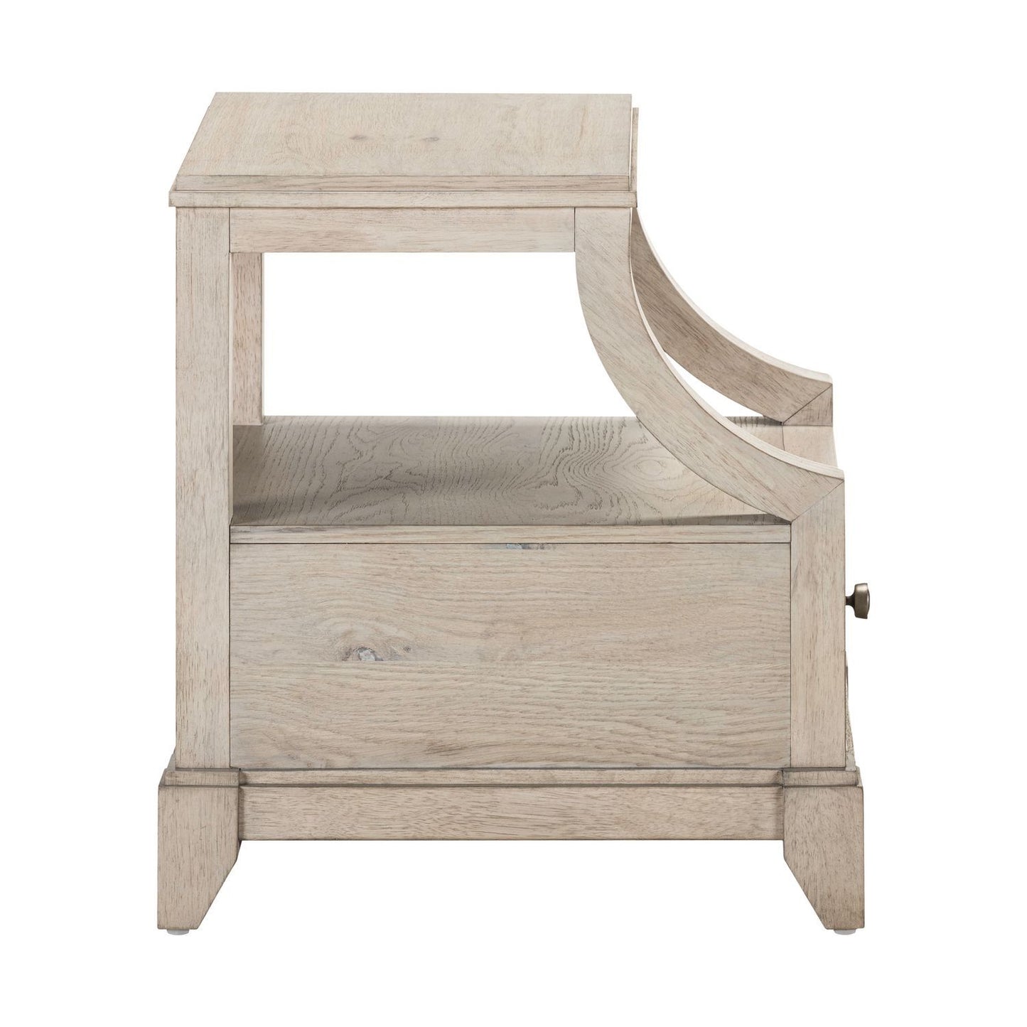 New Haven - Chairside Table - Sanctuary White