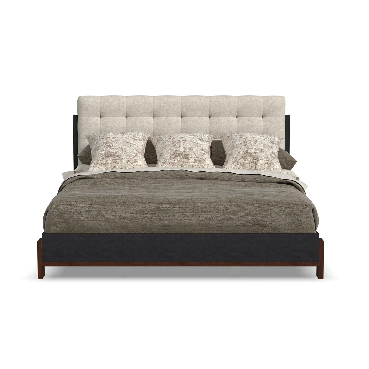 Waterfall - King Footboard - Black
