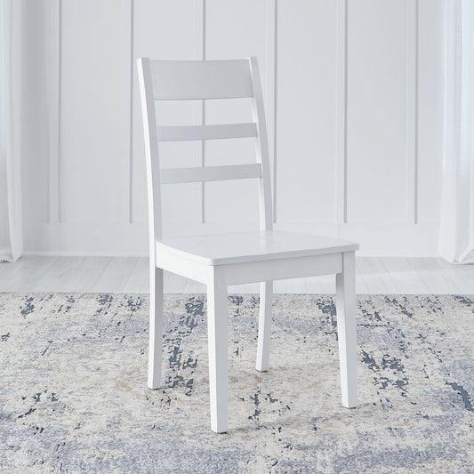 Landale - Ladderback Side Chair (RTA) - White