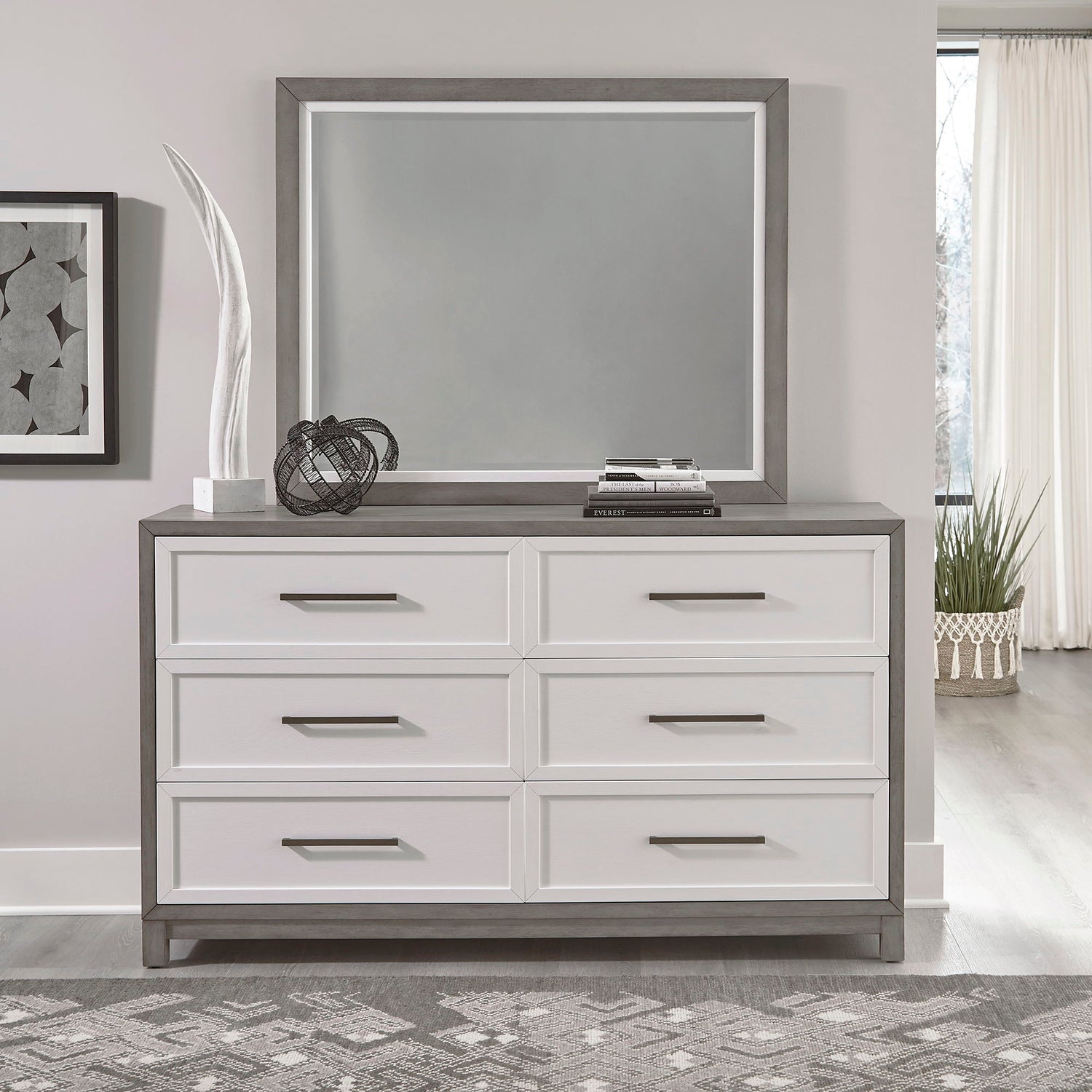 Bedroom > Dresser & Mirror
