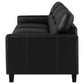 Scotland - Faux Leather Upholstered Track Arm Sofa