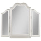 Evangeline - Tri - Fold Vanity Mirror - Silver Oak