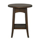 Sylvie - Accent Table - Dark Brown