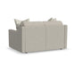 Sky - Upholstered Loveseat - Light Gray
