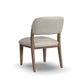 Lyra - Upholstered Barrel Chairs (Set of 2) - Pearl Silver