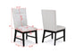 Sebastian - Side Chair (Set of 2) - Black / Gray