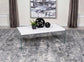 Opal - Rectangular Glass Frame Table