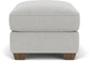 Carson - Stationary Ottoman - Light Gray