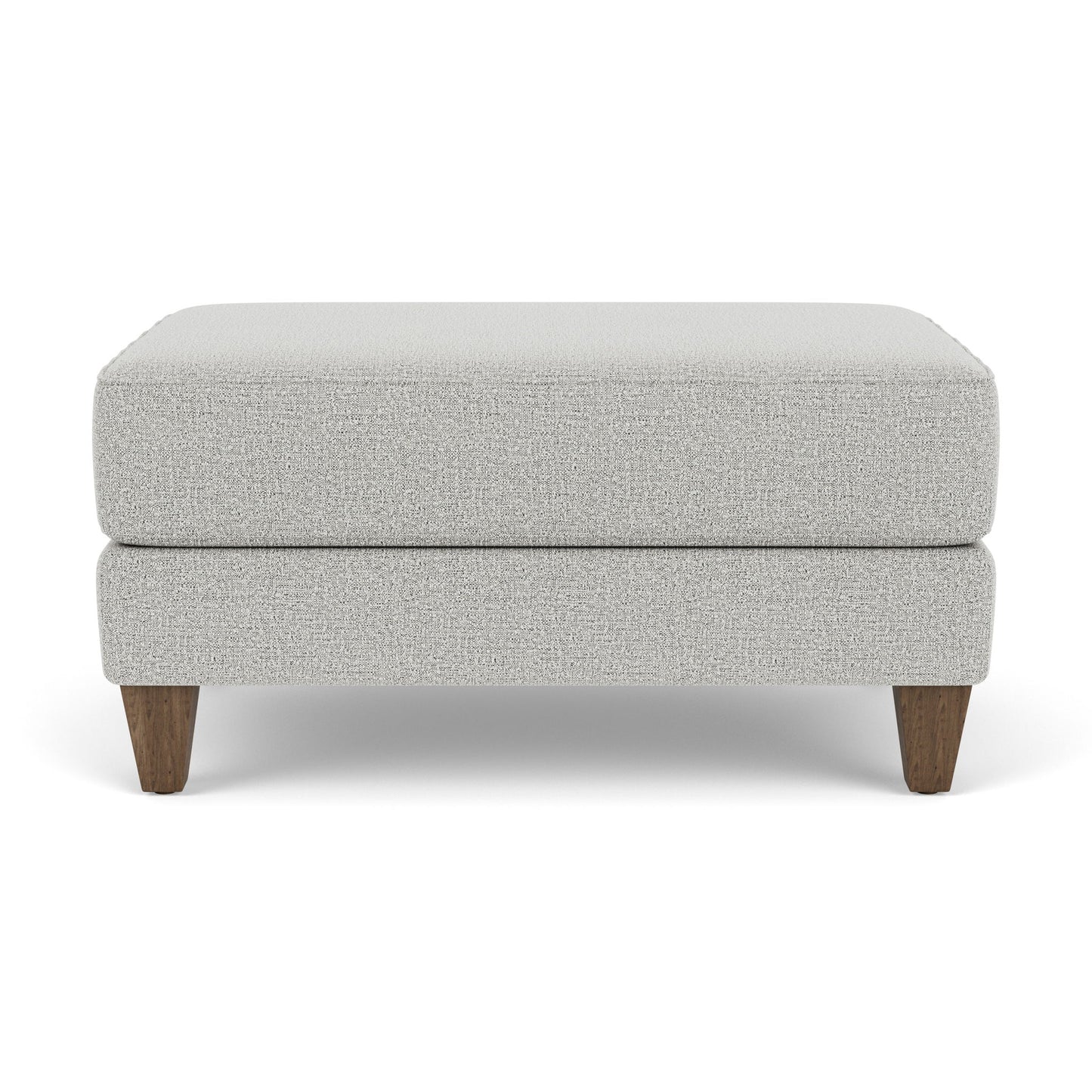 Westside - Fabric Cocktail Ottoman - Light Gray