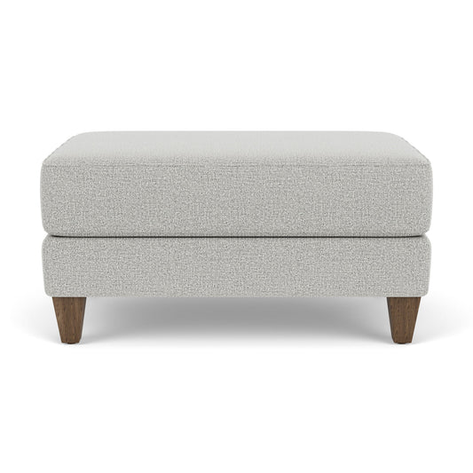 Westside - Fabric Cocktail Ottoman - Light Gray