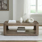 South Bend - Rectangular Cocktail Table - Brown