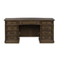 Amelia - 5 Piece Home Office Jr Executive Set - Dark Brown