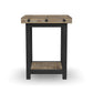 Carpenter - Chairside Table - Light Finish