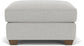 Carson - Stationary Ottoman - Light Gray