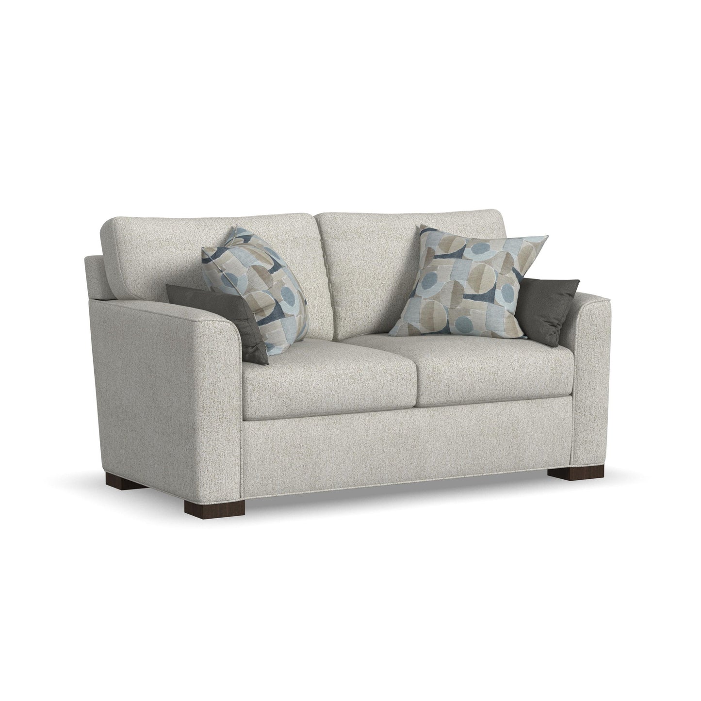 Jasper - Stationary Loveseat - White