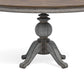 Plymouth - Round Dining Table Pedestal - Gray