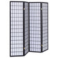 Roberto - 4-Panel Room Divider Folding Shoji Screen