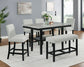 Marbel - Counter Height Bench - Dove