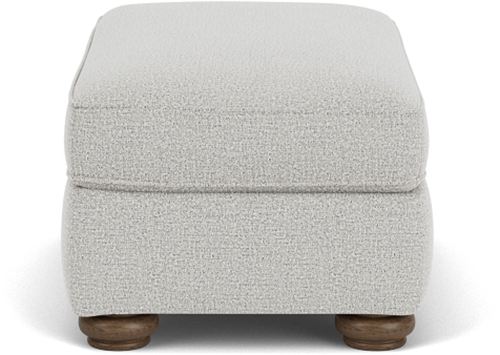 Preston - Cocktail Ottoman - White
