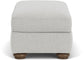 Preston - Cocktail Ottoman - White