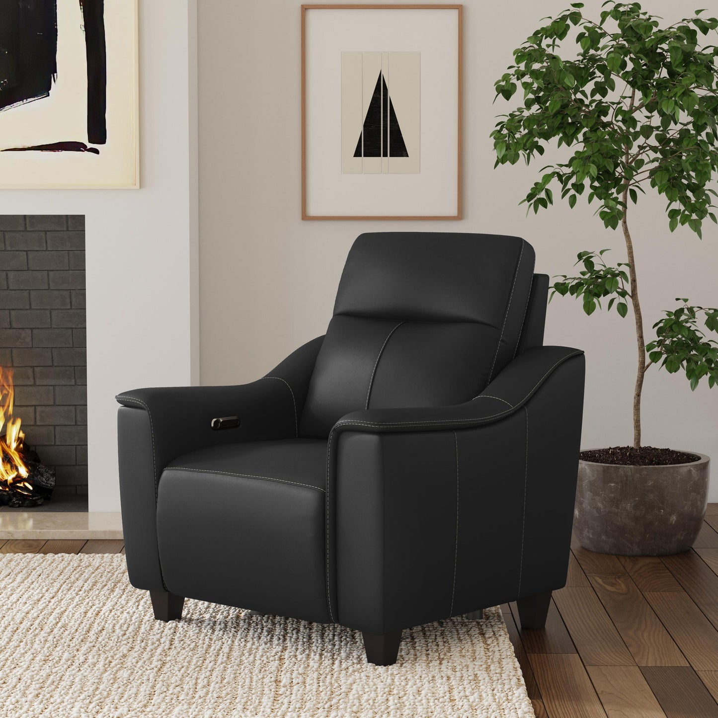 Walter - Power Recliner With Power Headrest