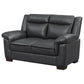 Arabella - Upholstered Padded Arm Loveseat - Gray