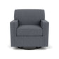 Nora - Swivel Chair - Dark Gray