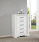 Mckinney - 5-Drawer Bedroom Chest Of Drawers - Vintage White