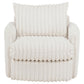 Sarco - Corduroy Upholstered Swivel Accent Arm Chair