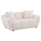 Destino - Chenille Splayed Arm Sofa Set