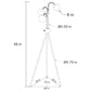 Miley - Spherical Bulb Tripod Tree Floor Lamp - Gold