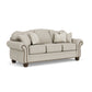 Bexley - Fabric Sofa, Nailhead Trim - Beige