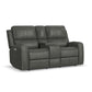 Linden - Power Reclining Loveseat With Console & Power Headrests & Lumbar