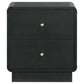 Cavelle - 2-Drawer Nightstand Bedside Table - Black