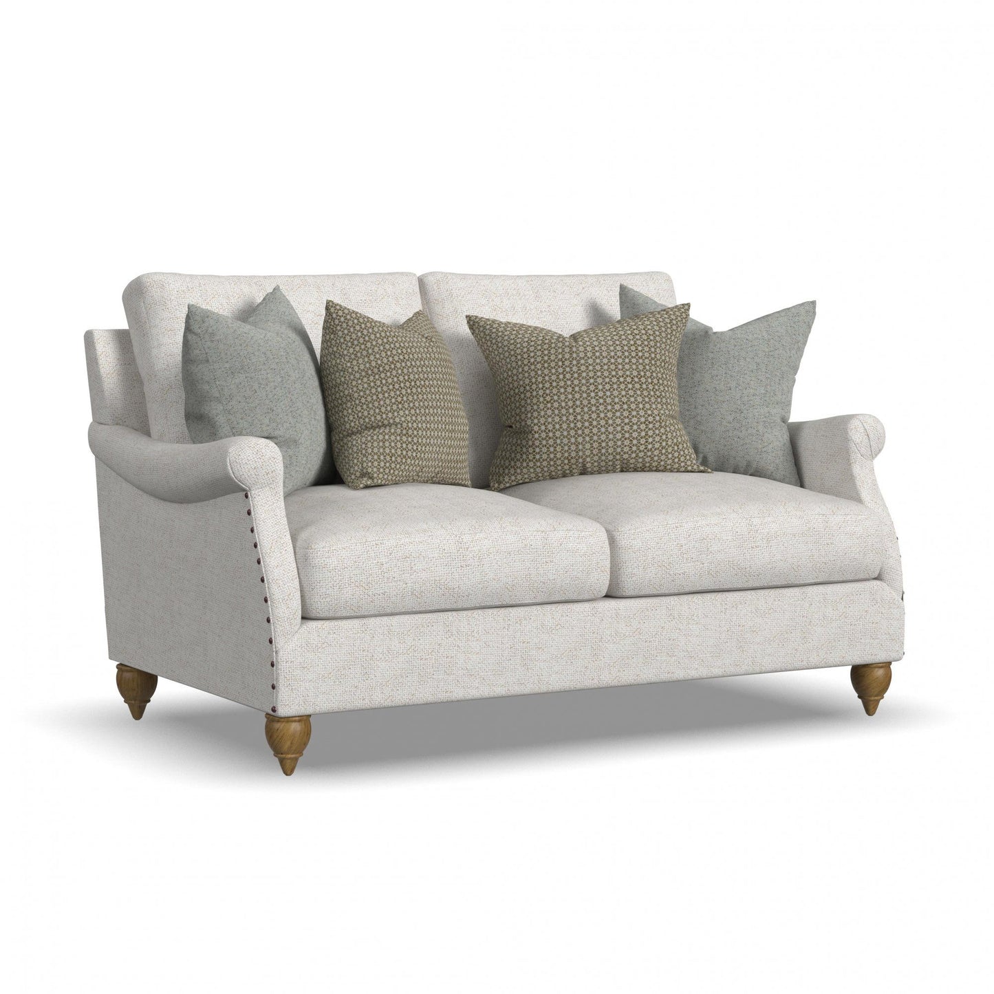 Veda - 60" Loveseat - White
