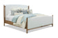 Verona - King Upholstered Bed - Dark Brown