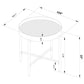 Ozella - Round Table With Hidden Storage Sandy