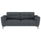 Nolan - Upholstered Sloped Track Arm Sofa - Charcoal