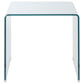Ripley - Rectangular Tempered Bent Glass Table