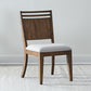 Shaker Lakes - Panel Back Side Chair (RTA) - Harvest Brown