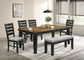 Bardstown - Bench - Wheat / Charcoal