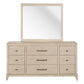 New Haven - Dresser & Mirror - White