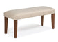 Gregory - Bench - Beige / Brown